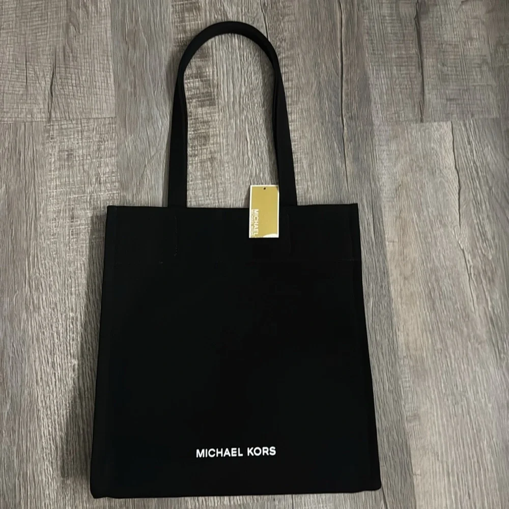Michael Kors JET SET LARGE COTTON TOTE BAG NWT